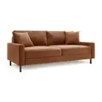 Хорошее настроение Диван прямой, медно-коричневый