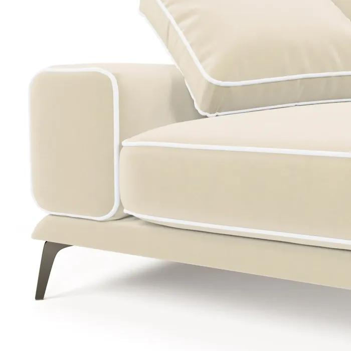 Солнечное побережье Диван угловой, французская ваниль