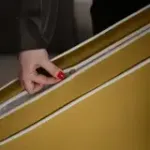 Солнечное побережье Диван угловой, медово-желтый