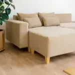 РАЙСКИЙ УГОЛОК Диван угловой бежевый