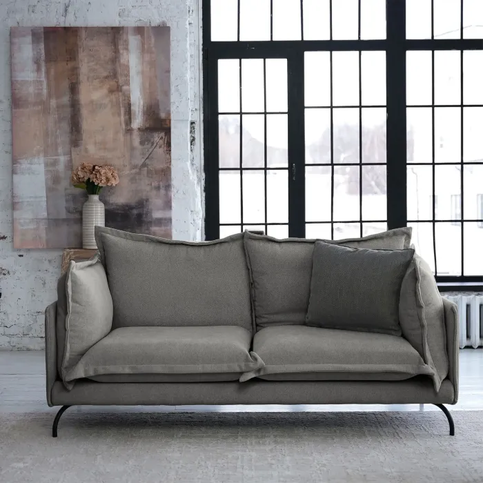 Облако комфорта Диван прямой, серый