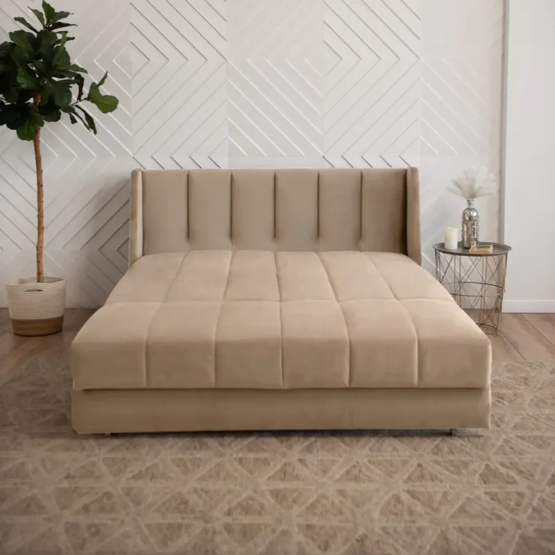 ВЕНЕЦИЯ Складная кровать светло-бежевая, 160