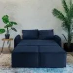 ПОРТЛЕНД МИНИ Диван прямой синий