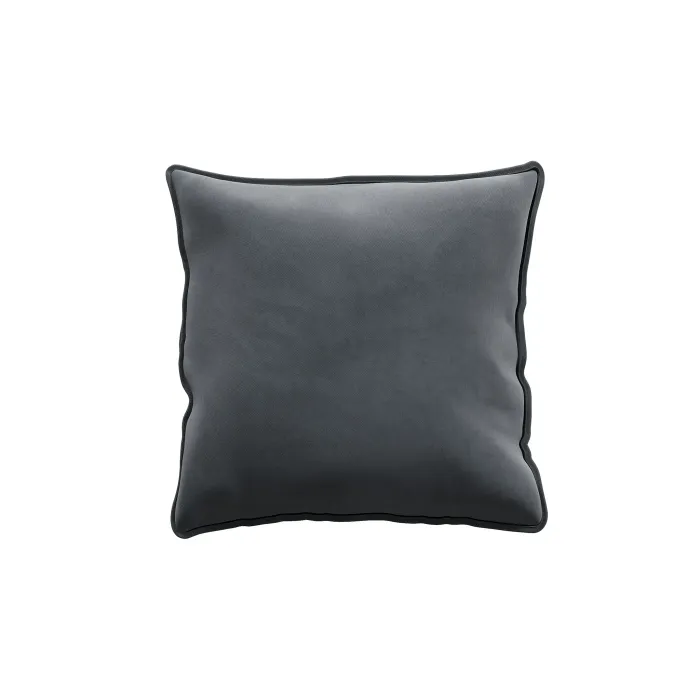 Портленд Декоративная подушка, серый, 45х45 см.