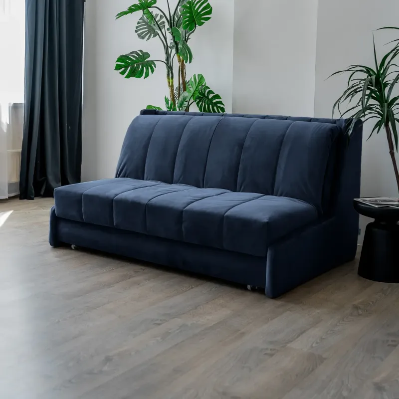 РИЧМОНД Складная кровать темно-синяя, 125