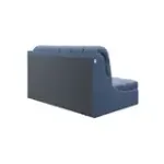 ТОКИО Складная кровать серо-синяя, 160 ППУ