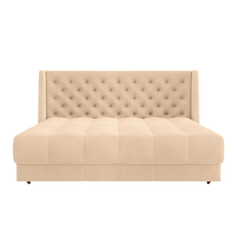 РИЧМОНД Складная кровать светло-бежевая, 160