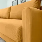 РИМИНИ Диван прямой Cilium горчичный