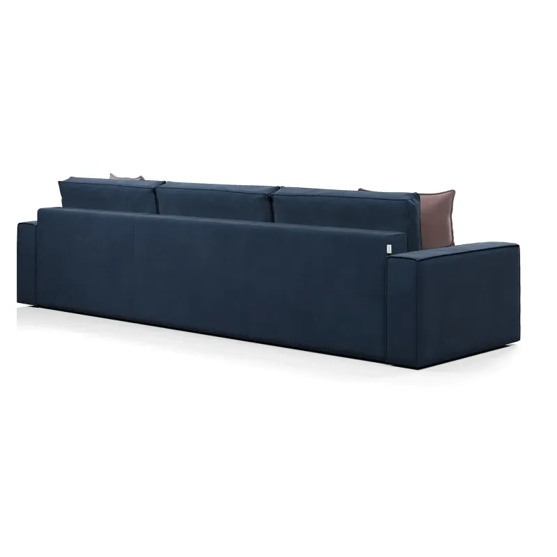 КОРСО XL Диван тканевый прямой темно-синий КОРСО XL Диван тканевый прямой темно-синий