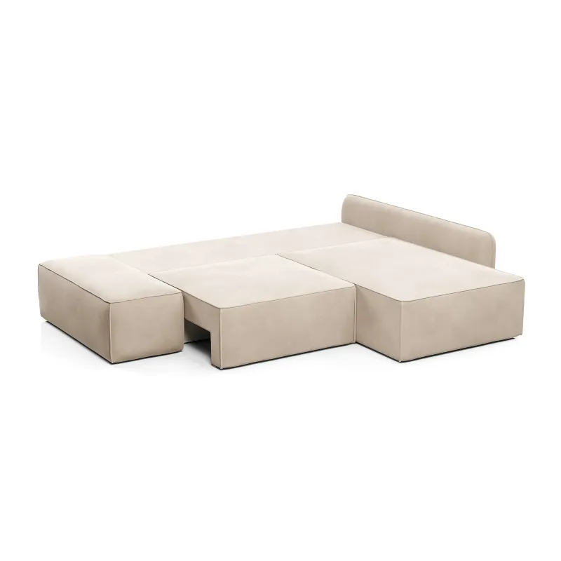 ПОРТЛЕНД Диван прямой с банкеткой светло-бежевый ПОРТЛЕНД Диван прямой с банкеткой светло-бежевый