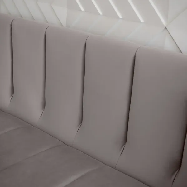 ВЕНЕЦИЯ Складная кровать серо-бежевая, 160