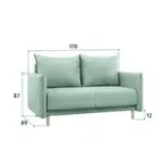 ЛУЧШИЙ ДРУГ 150 Диван прямой мятный