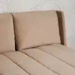 ГАРМОНИЯ СНА Кровать-диван прямой светло-бежевый, 160, ППУ