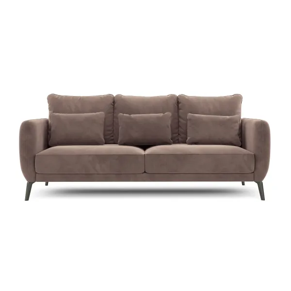 СЧАСТЛИВЫЙ ДЕНЬ Диван прямой, какао