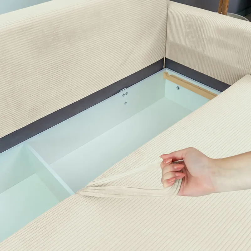 РИМИНИ Диван прямой Cilium Cream