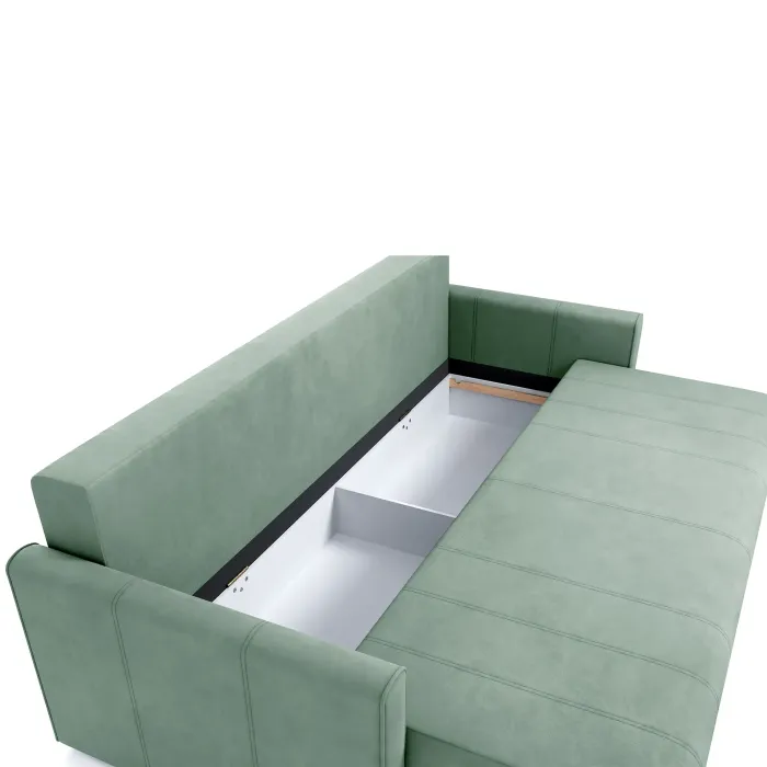 РИМИНИ Диван прямой мятный