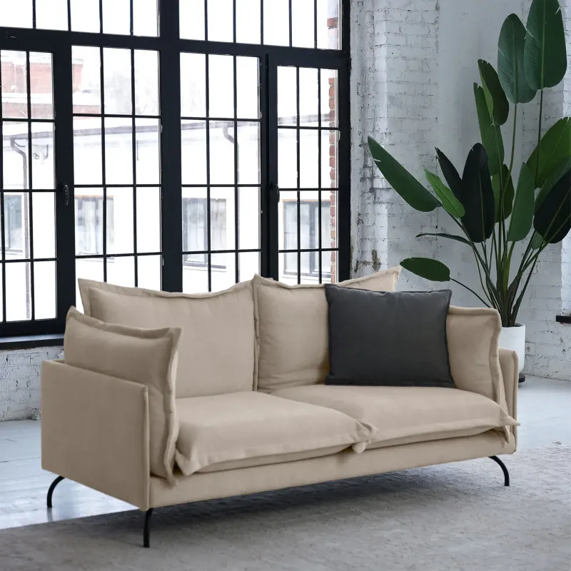 Облако комфорта Диван прямой, песочный Облако комфорта Диван прямой, песочный