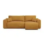 ДОЛГОЖДАННЫЙ ОТПУСК Диван угловой, горчичный