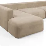 НОВЫЕ ЭМОЦИИ XL Диван угловой, латте