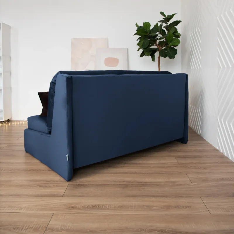 ВЕНЕЦИЯ Складная кровать темно-синяя, 125