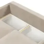 ПОРТЛЕНД Диван угловой светло-бежевый