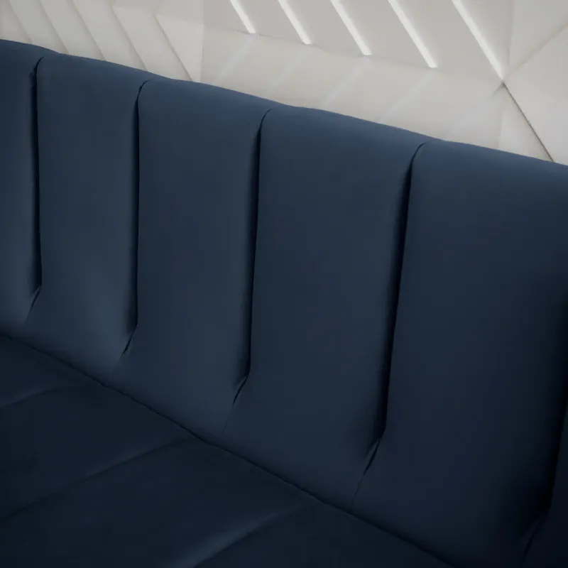 ВЕНЕЦИЯ Складная кровать темно-синяя, 125