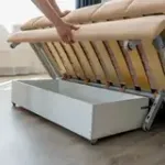 РИЧМОНД Складная кровать светло-бежевая, 185