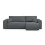 ДОЛГОЖДАННЫЙ ОТПУСК Диван угловой, графитовый