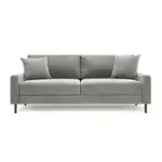 Хорошее настроение Диван прямой, серебристо-серый