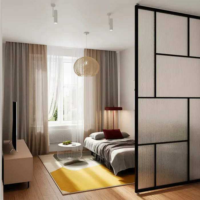 ЮТА Диван прямой мятный ППУ, с черными ножками