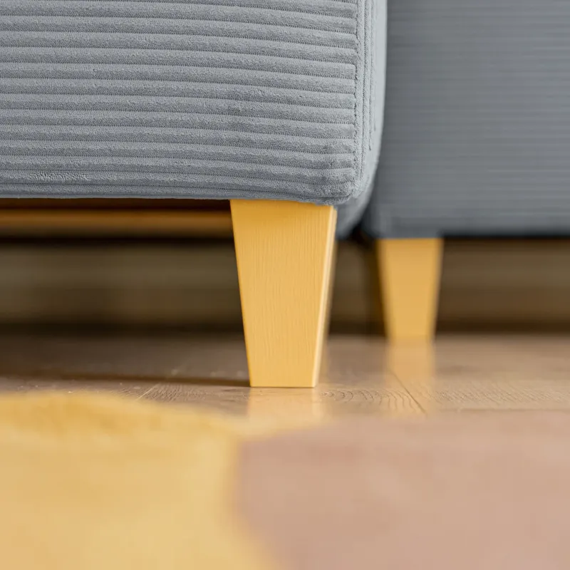 РАЙСКИЙ УГОЛОК Диван угловой серый