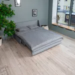 ТОКИО Складная кровать светло-серая, 160 ППУ