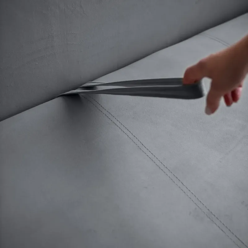 РИМИНИ Диван прямой светло-серый