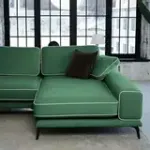 Солнечное побережье Диван угловой, зеленый