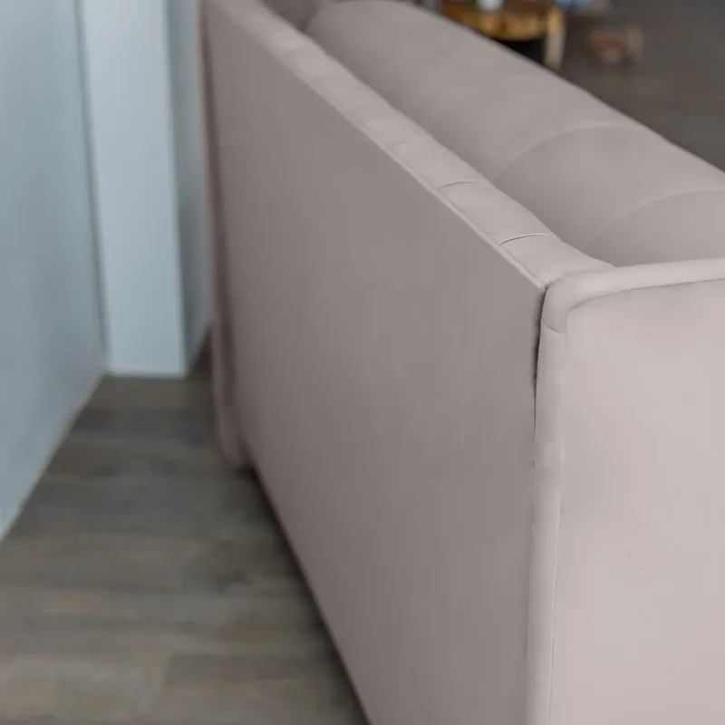 РИЧМОНД Складная кровать серо-бежевая, 185