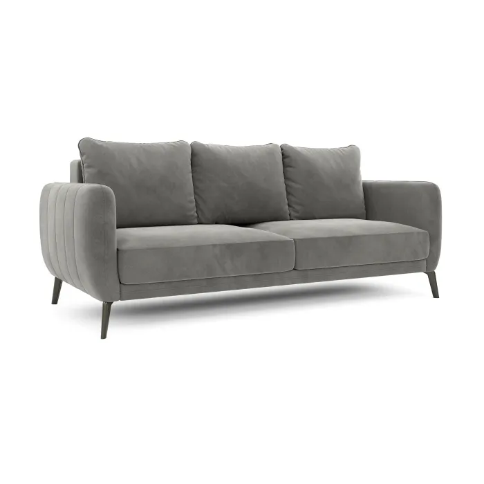 СЧАСТЛИВЫЙ ДЕНЬ Диван прямой, серый