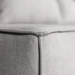 ПОРТЛЕНД Диван угловой светло-серый, букле