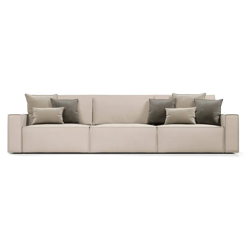 КОРСО XL Диван тканевый прямой бежевый КОРСО XL Диван тканевый прямой бежевый