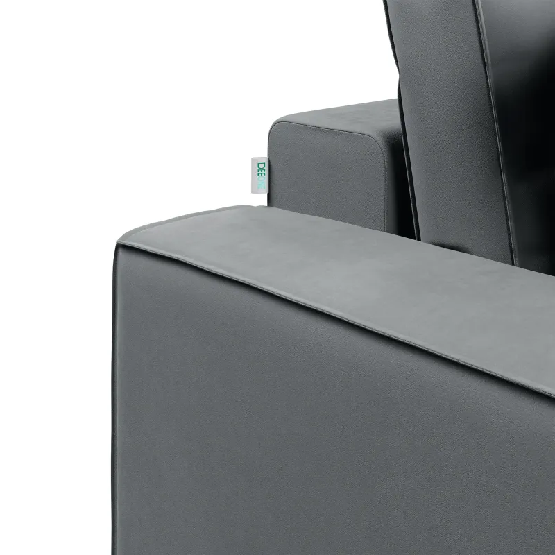 КОРСО XL Диван тканевый прямой серый КОРСО XL Диван тканевый прямой серый