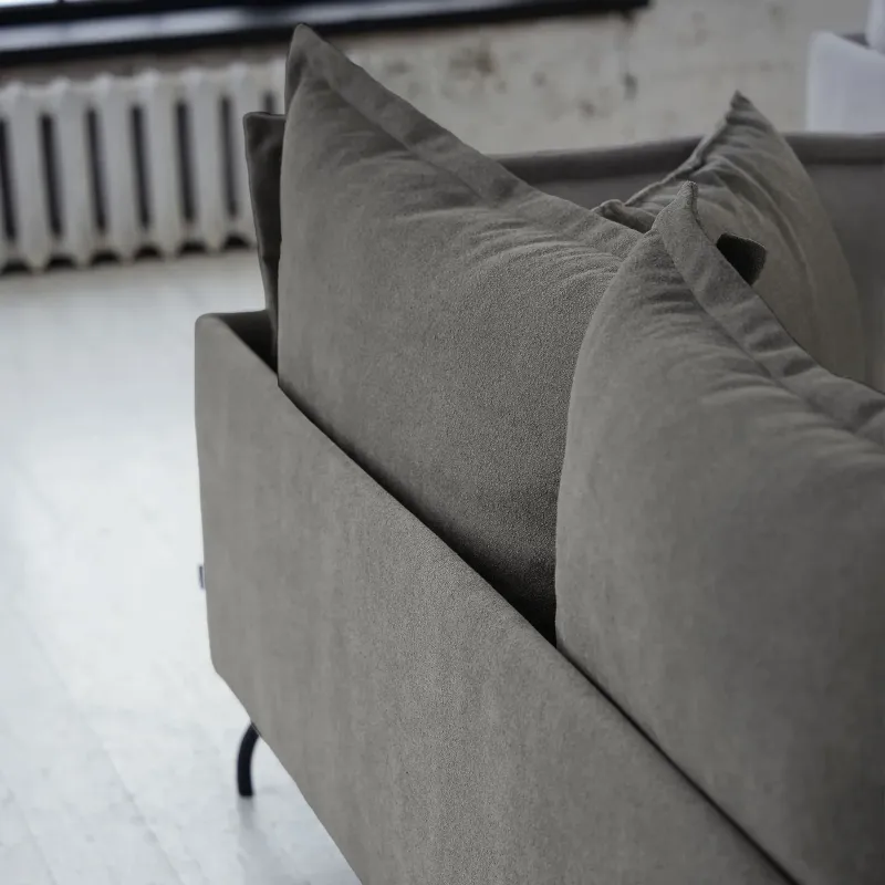 Облако комфорта Диван прямой, серый