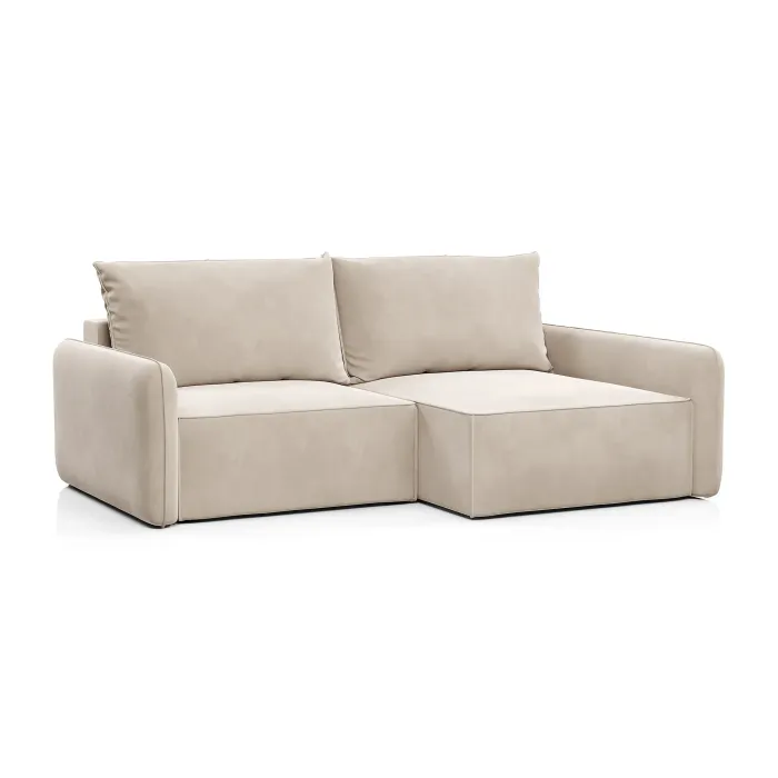 ПОРТЛЕНД Диван угловой светло-бежевый