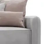 ПОРТЛЕНД Диван угловой с банкеткой светло-серый