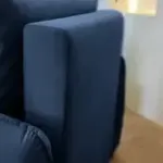 ПОРТЛЕНД Кресло-кровать синее