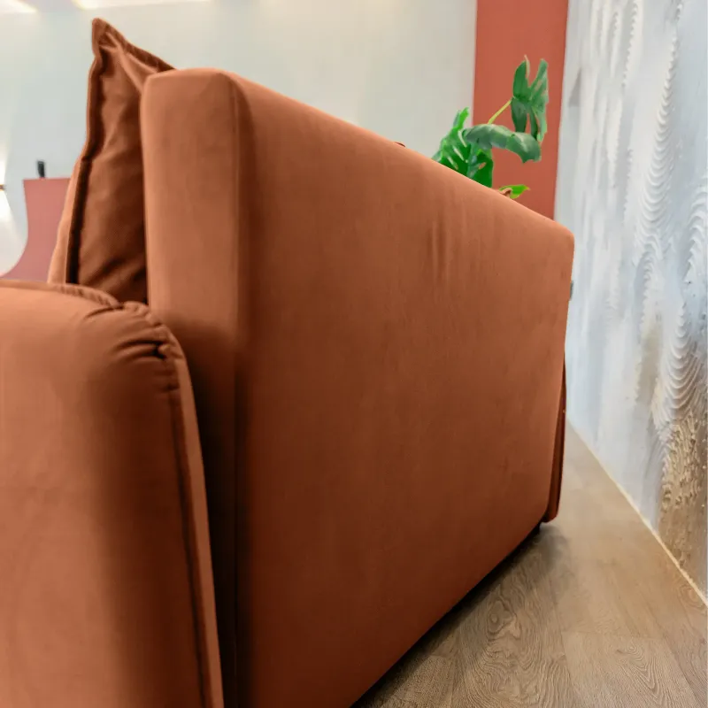 ПОРТЛЕНД МИНИ Диван прямой терракотовый ПОРТЛЕНД МИНИ Диван прямой терракотовый