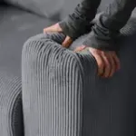 ДОЛГОЖДАННЫЙ ОТПУСК Диван угловой, серый