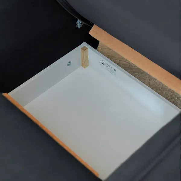 ПОРТЛЕНД Кресло-кровать серое