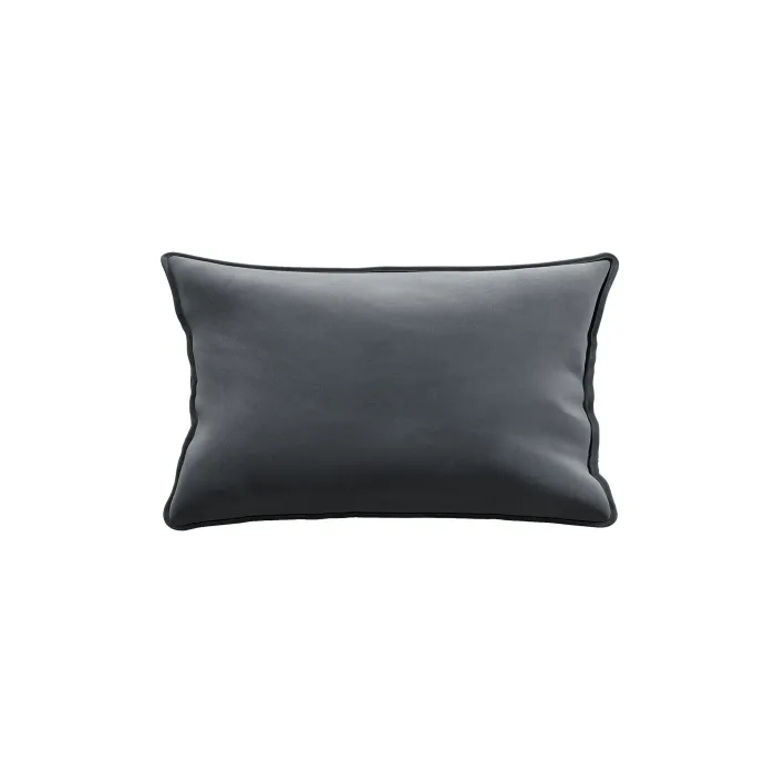 Портленд Декоративная подушка, серый, 30х50 см.