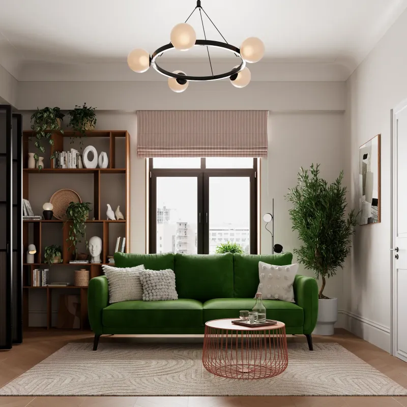 СЧАСТЛИВЫЙ ДЕНЬ Диван прямой, темно-оливковый СЧАСТЛИВЫЙ ДЕНЬ Диван прямой, темно-оливковый