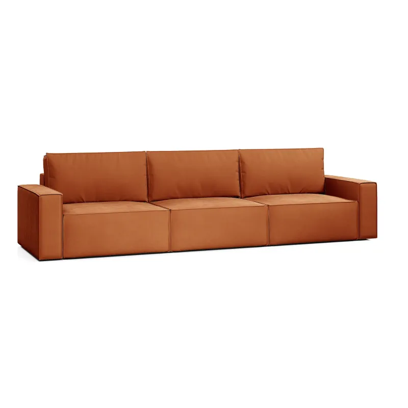 КОРСО XL Диван тканевый прямой терракотовый КОРСО XL Диван тканевый прямой терракотовый