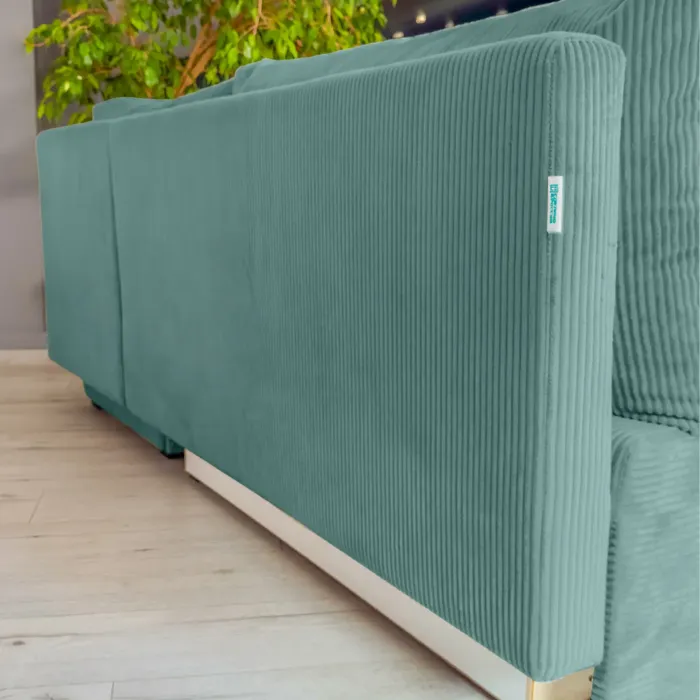 Корсо Лайт Диван угловой Cilium изумрудный